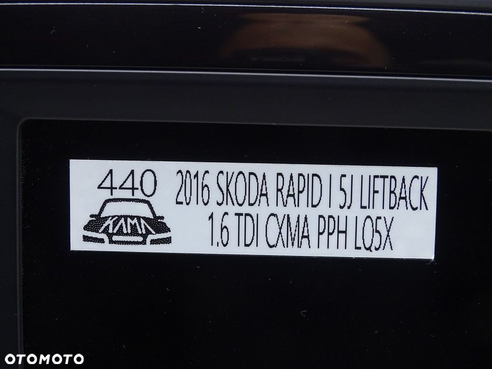 RADIO RADIOODTWARZACZ SKODA RAPID I 5J 5JA035871 - 7