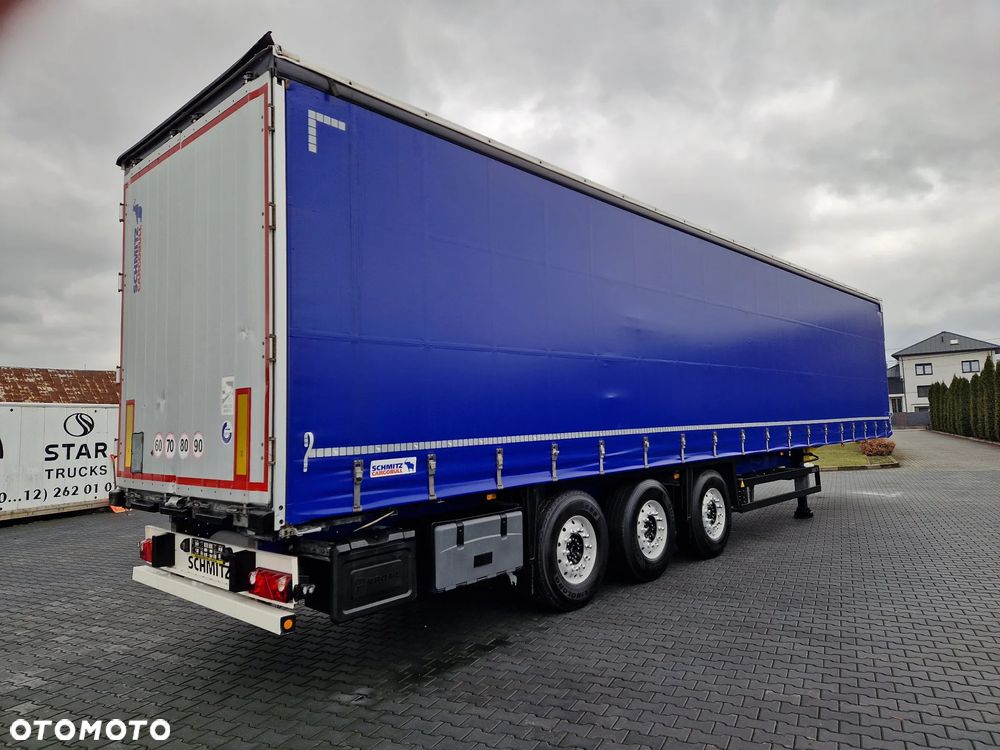 Schmitz Cargobull FIRANKA / STANDARD / COIL MULDA / LIGHT / OŚ PODNOSZONA / ALUFELGI / IDEAŁ - 6