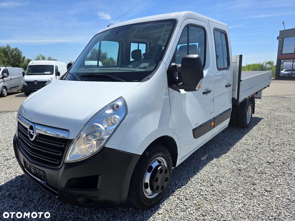 Opel MOVANO 2,3 CDTI 150 KONNA DOKA BRYGADÓWKA 7 OSOBOWA 3,2M SKRZYNIA KLIMA BLIŻNIAKI DO 3,5T MASTER