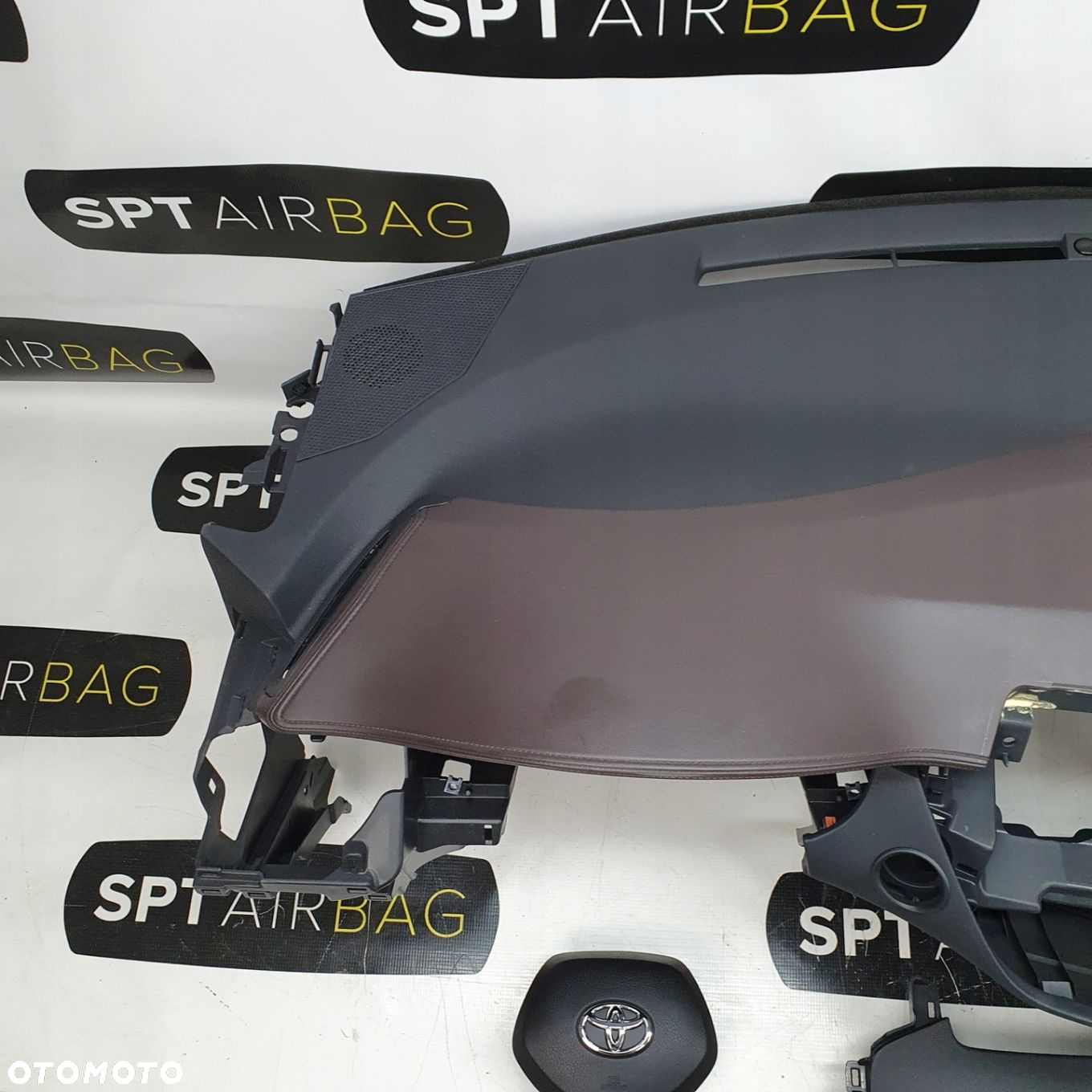 TOYOTA C-HR CHR DESKA ROZDZIELCZA KONSOLA KOKPIT PULPIT PODUSZKI AIRBAG AIR BAG PASY KIT SET - 2