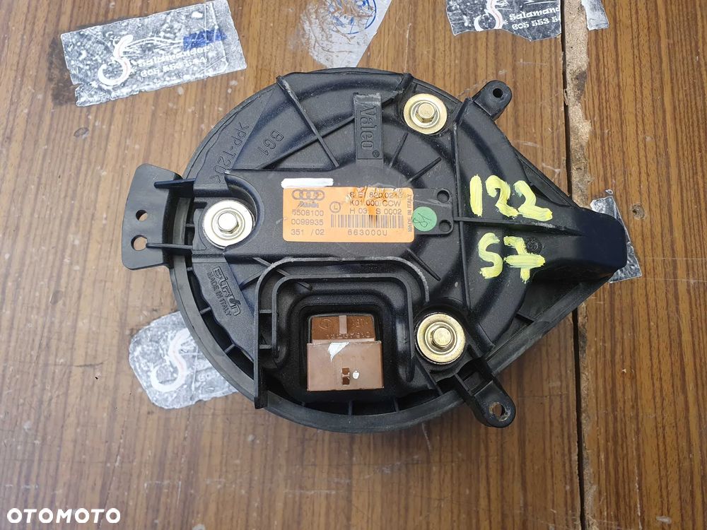 Wentylator Dmuchawa 8E1820021 A B E Nawiewu Nagrzewnicy VALEO EU AUDI A4 B6 B7 - 24