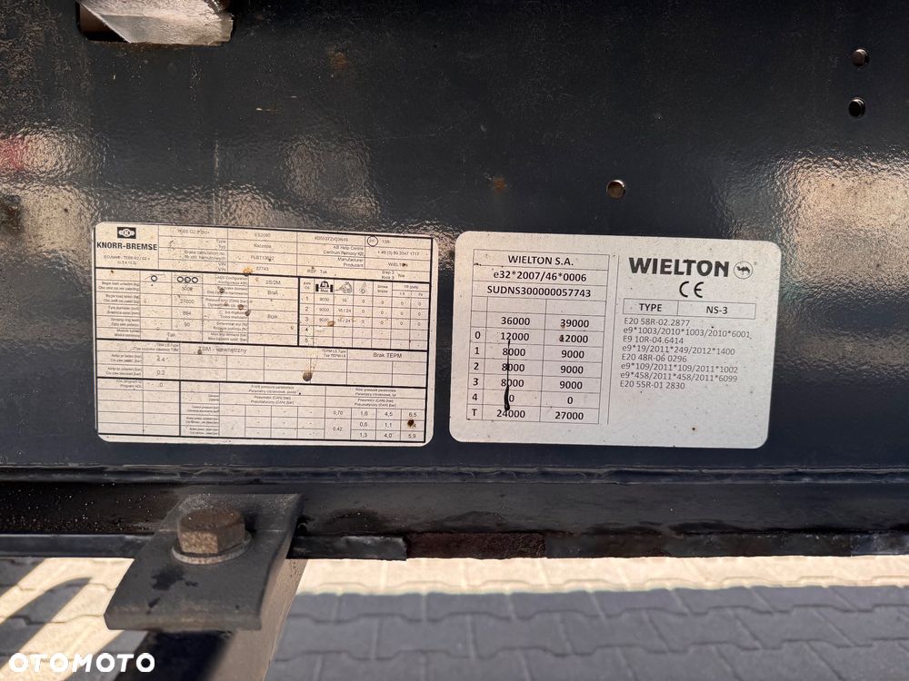 Wielton / MEGA / SAF - 9