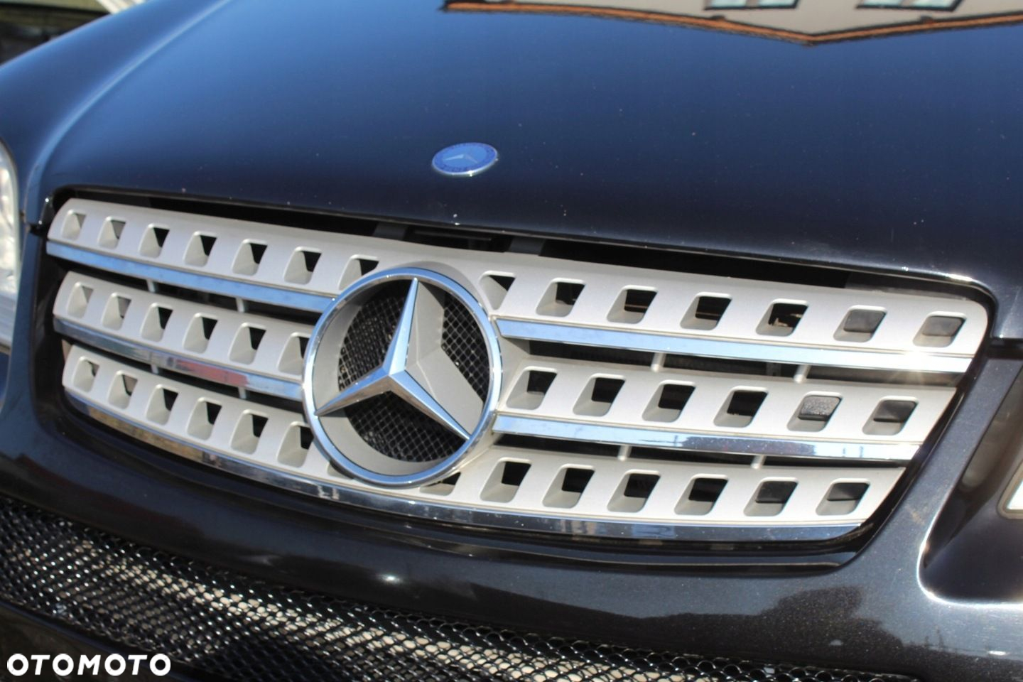 Atrapa chłodnicy Grill zderzaka AMG Oryginał Mercedes W164 ML A1648800323 - 7