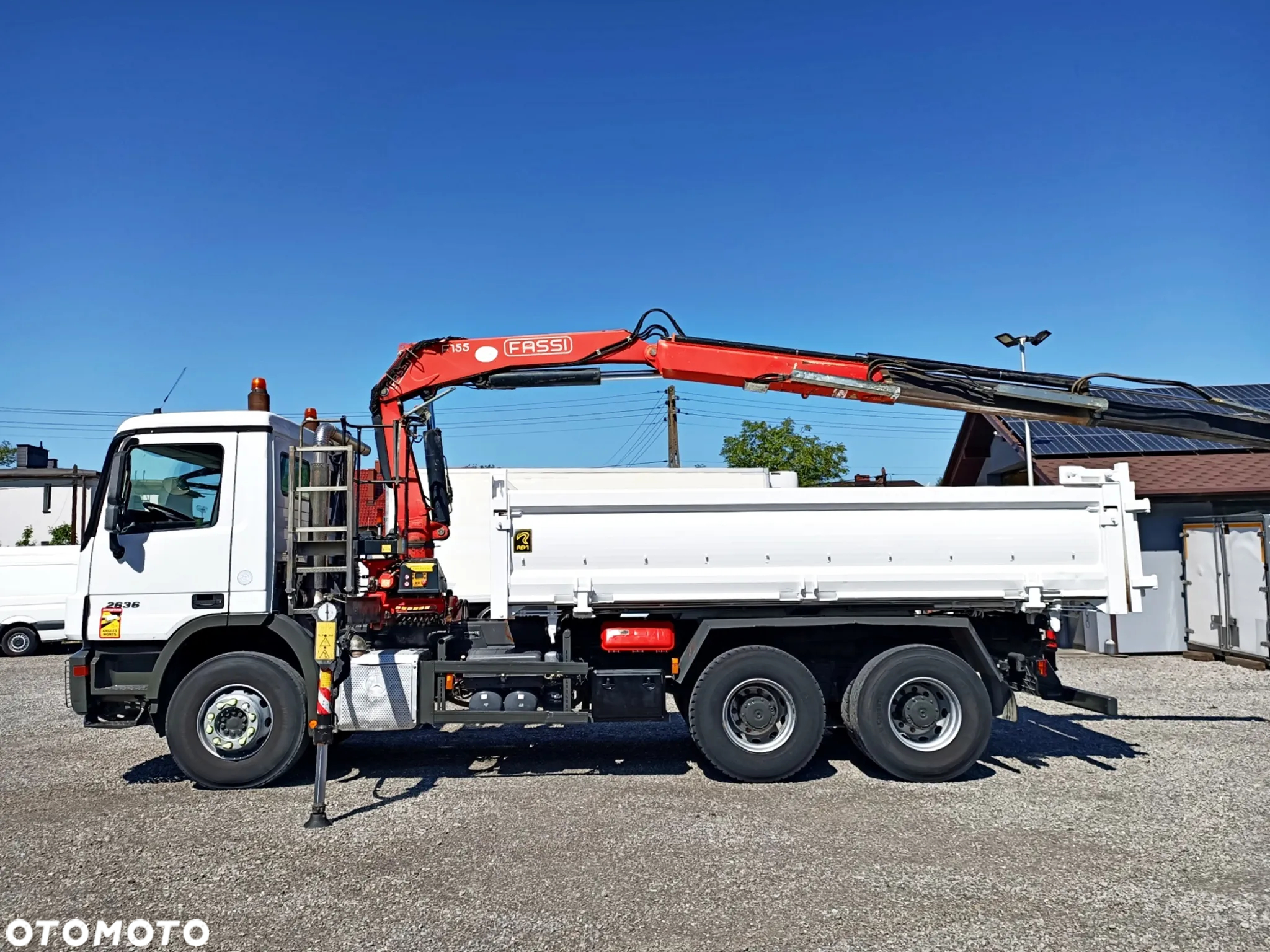 Mercedes-Benz Actros 2636 6x4 HDS Żuraw Dźwig Fassi Wywrotka Hydroburta - 14