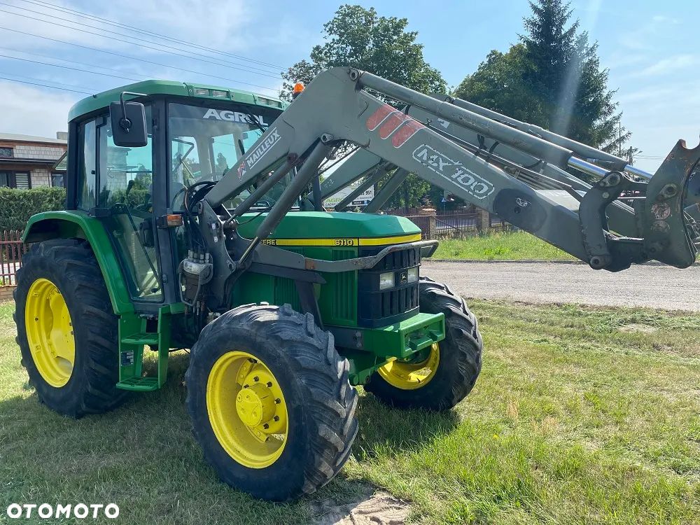 John Deere 6110 PowerQuad, ładowacz Mailleux, 1999r - 1