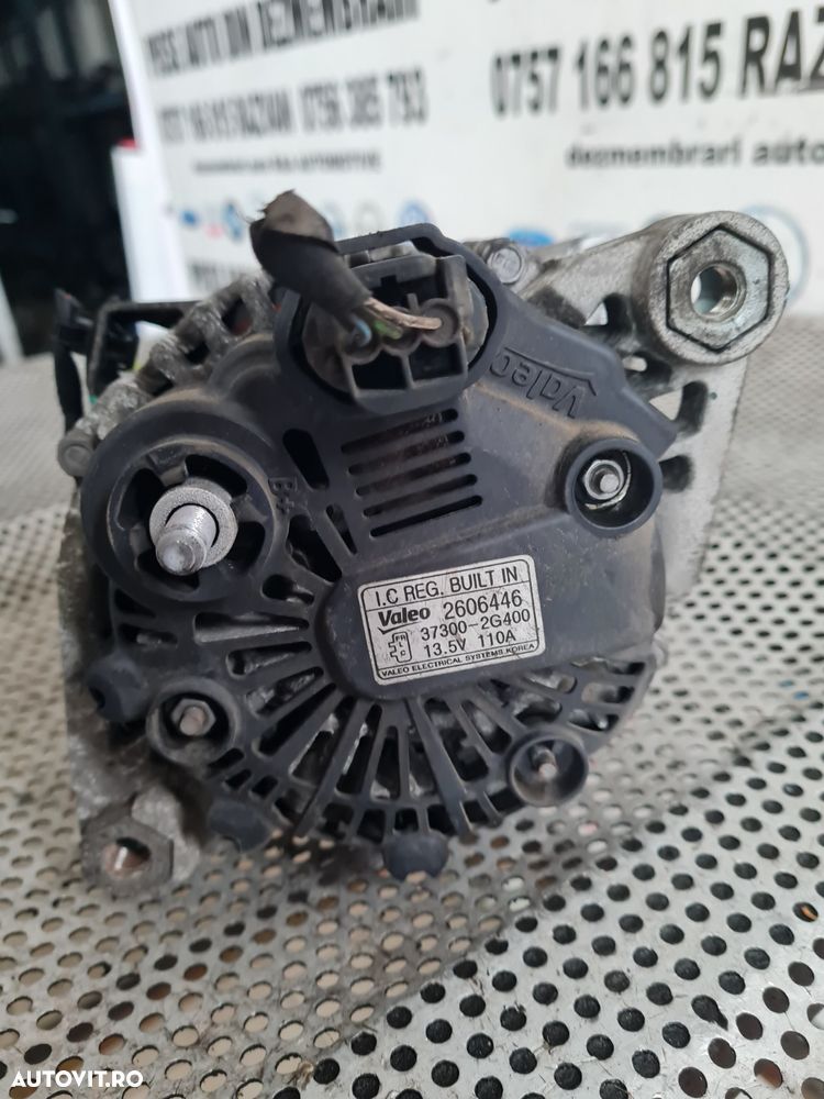 Alternator Hyundai IX35 Sportage An 2009-2010-2011-2012-2013-2014-2015 2.0 Benzina Testat Cu Garant - 7