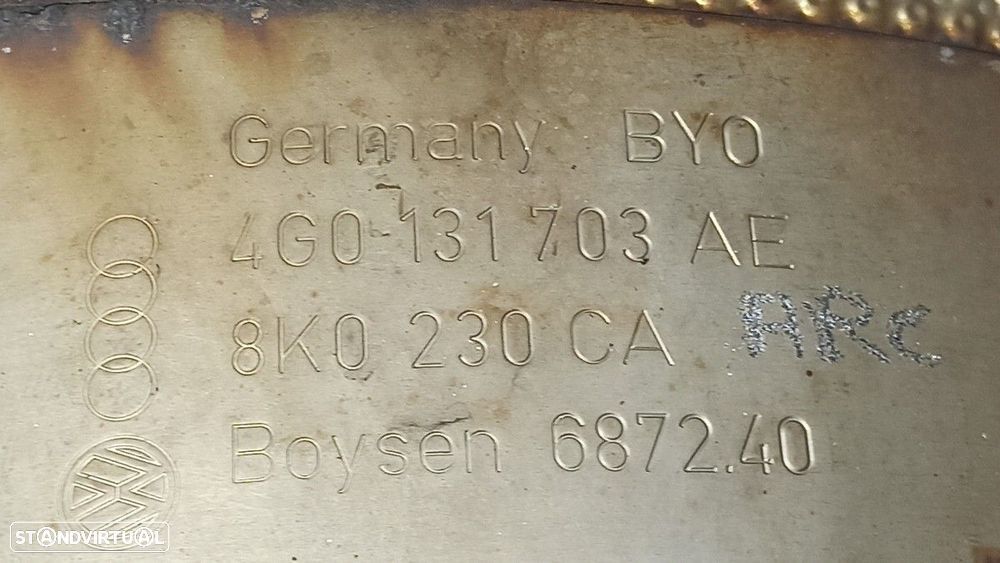 CATALISADOR AUDI Q5 (8R) 2.0 TDI CLEAN DIESEL / ULTRA (110KW) - 8