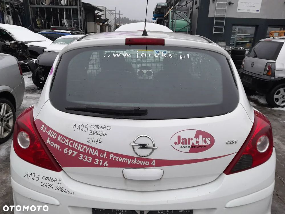 Klapa Tylna Tył Bagażnika Opel Corsa D Z474 3Drzwi - 2