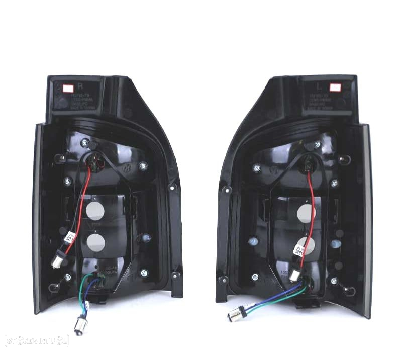 FAROLINS TRASEIROS LED PARA VOLKSWAGEN VW T5 1P 03-09 ESCURECIDOS - 2
