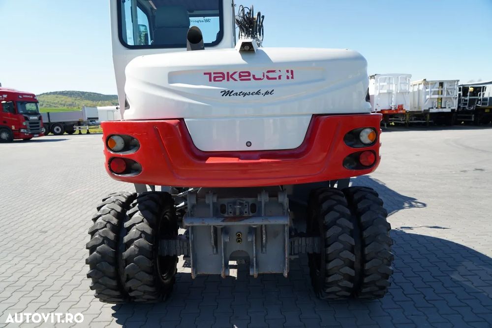 Takeuchi TB 295 W / EXCAVATOR PE ROȚI / 2016 / - 19