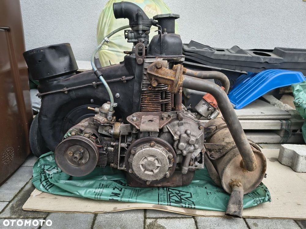 Silnik Fiat 126p Maluch FL ST - OKAZJA! Super stan - WŁOSKI altelnator - 1