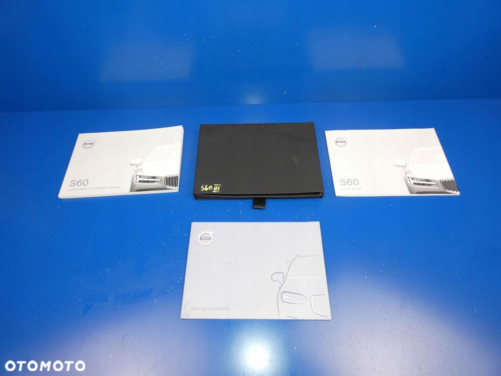VOLVO S60 III V60 ETUI INSTRUKCJA OBSŁUGI KSIĄŻKI - 2