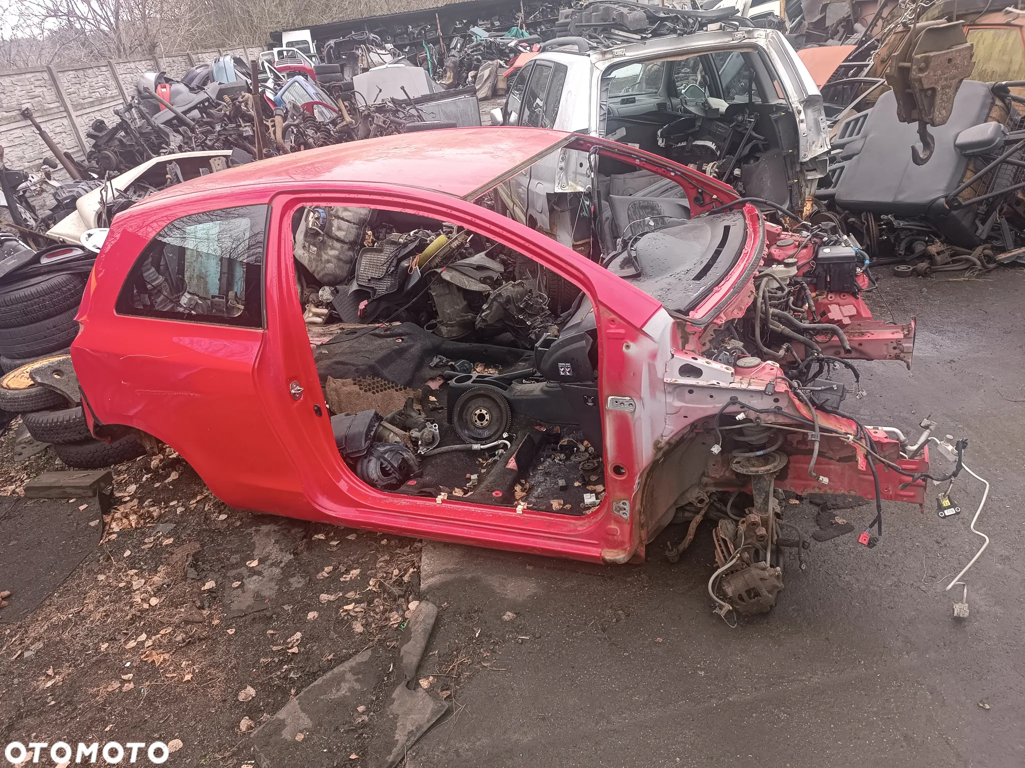 Toyota Yaris II drzwi szyby skrzynia zawieszenie koła - 23