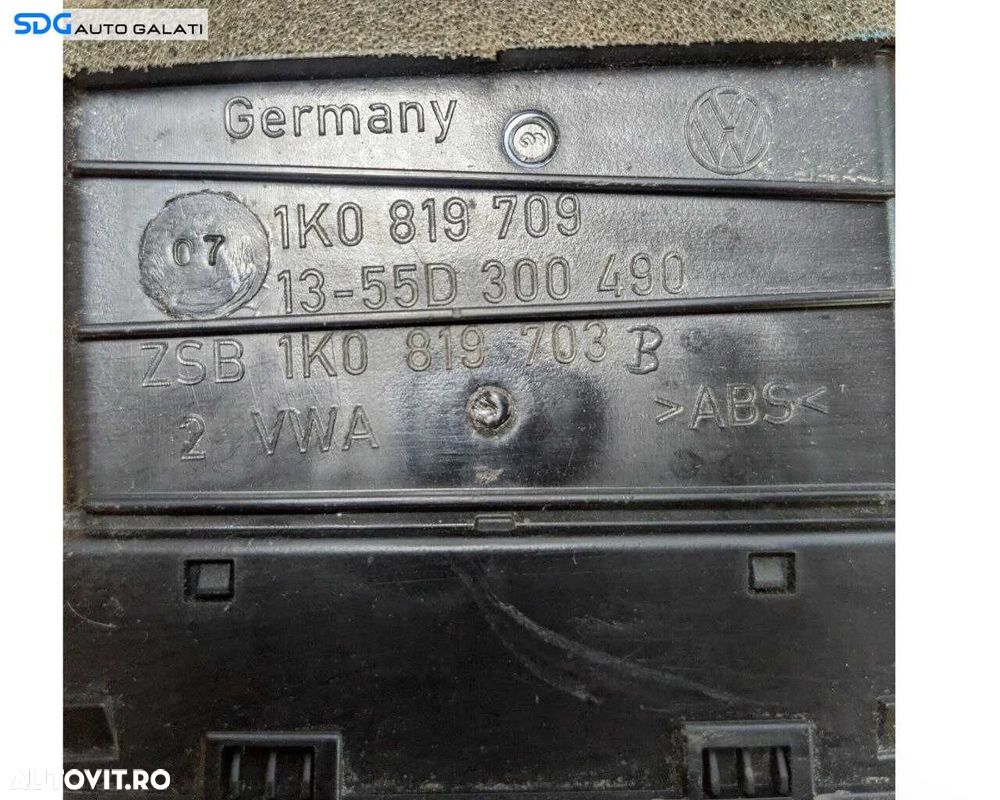 Gura Grila Aer Aerisire Ventilatie Bord Stanga Volkswagen Golf 5 2004 - 2008 Cod 1K0819709 1K0819703 [L9244] - 5