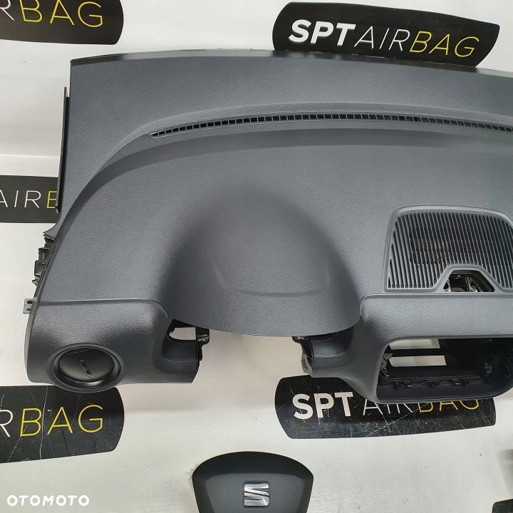 SEAT MII DESKA ROZDZIELCZA KONSOLA KOKPIT PULPIT PODUSZKI AIRBAG AIR BAG PASY KIT SET - 2