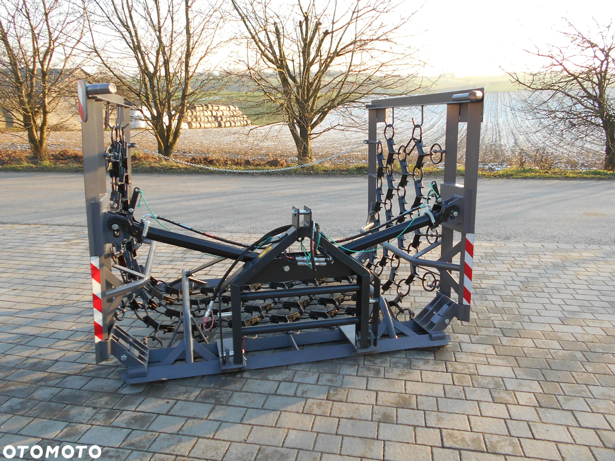 włóka łąkowo polowa 5/6m 4rzędy/składana hydraulicznie 2 strony gratis - 3