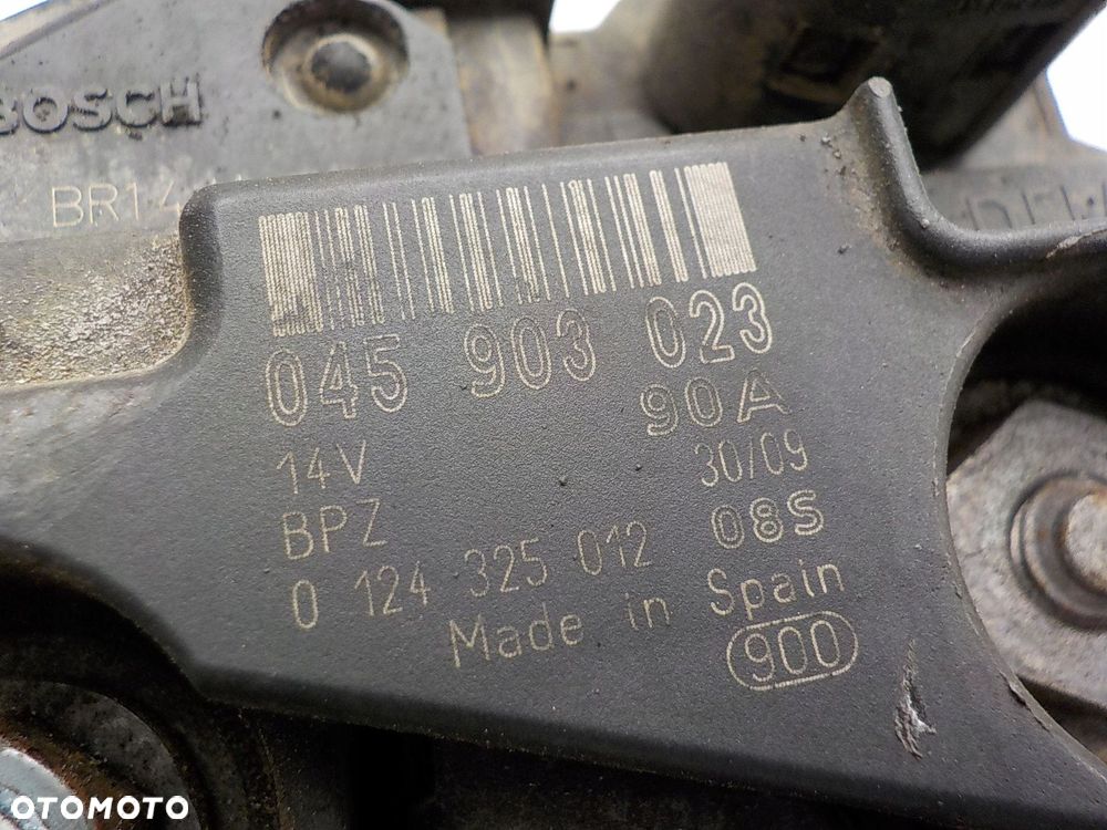 SKODA FABIA I POLO SEAT 1.4 TDI ORG ALTERNATOR 045903023 - 4