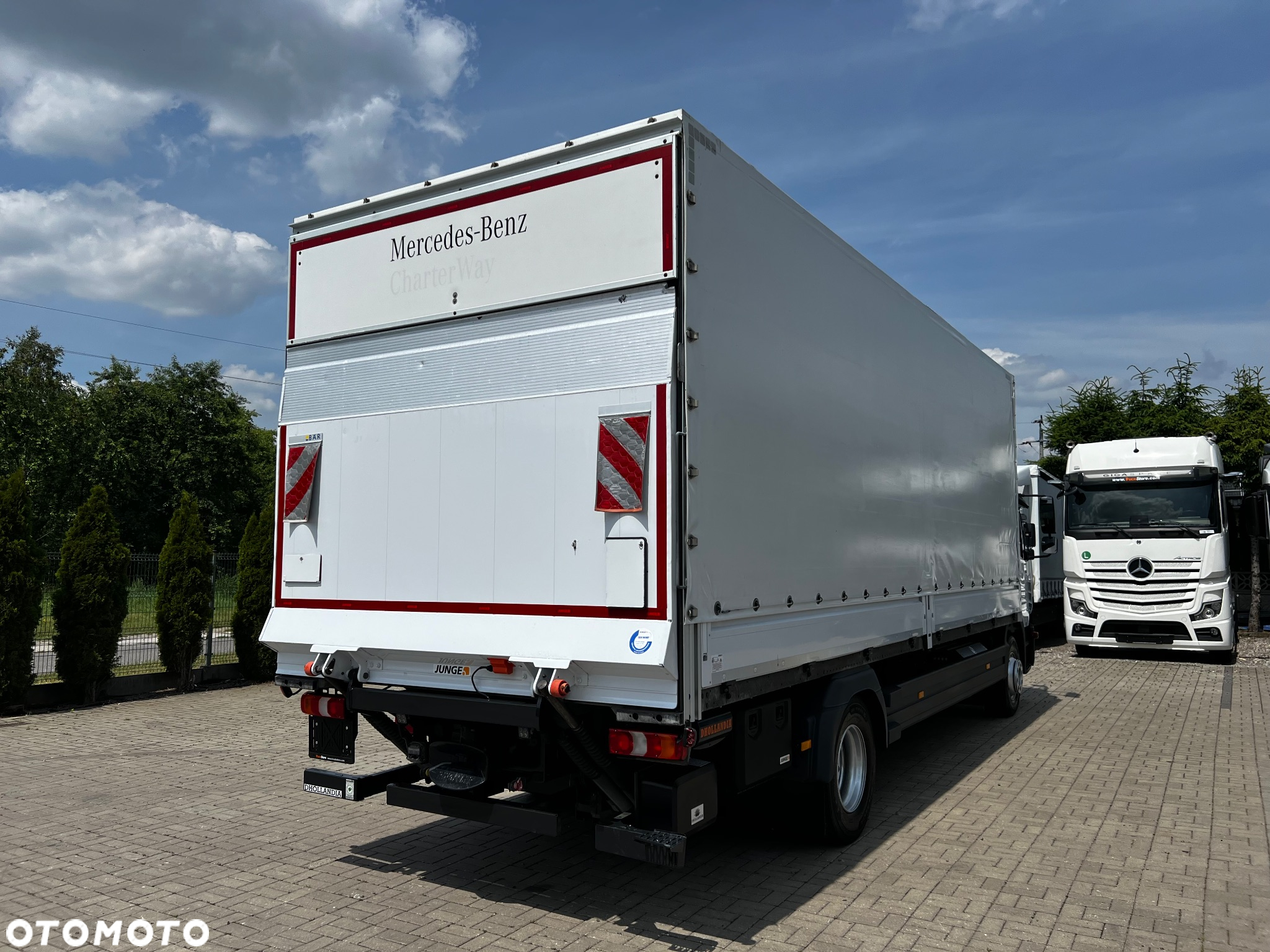 Mercedes-Benz ATEGO 1524 BURTO-PLANDEKA 7.3m WINDA - 11