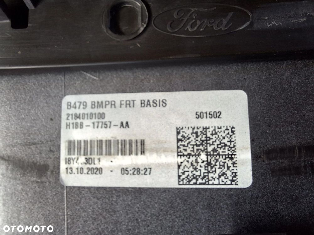 FIESTA MK8 17- ZDERZAK PRZÓD PRZEDNI KOLOR FREEDOM BLUE ORYG. FORD H1BB-17757-AA WYSYŁKA 24h - 14