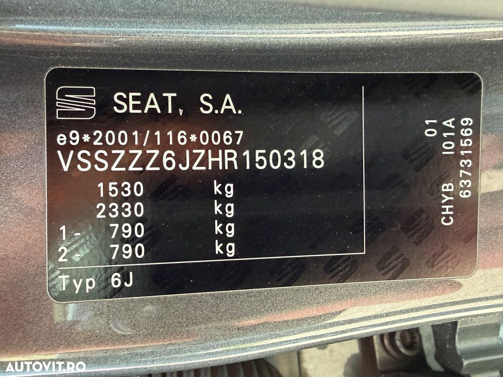 Seat Ibiza 1.0 MPI CONNECT - 14