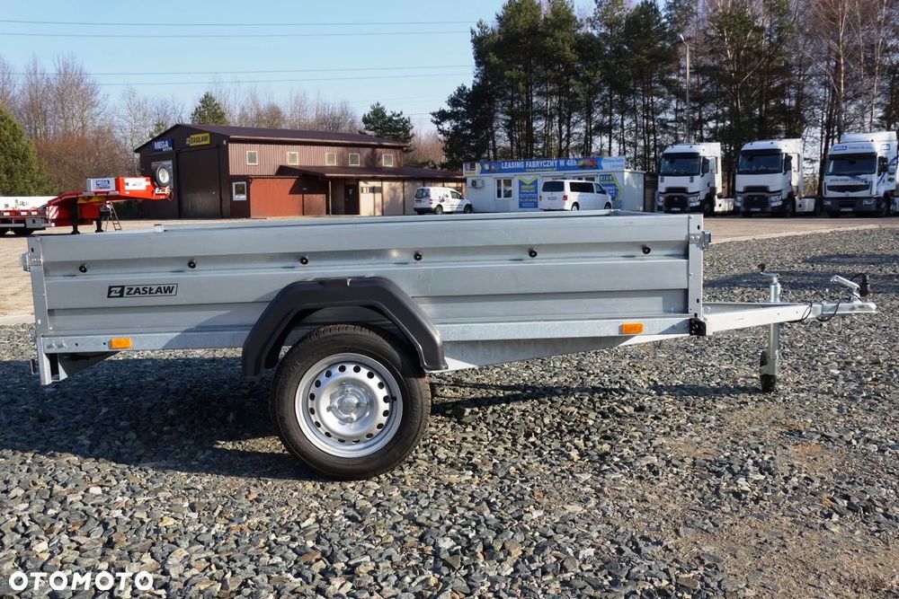 Zaslaw Przyczepa 1 osiowa, DMC 750, KAT. B, przegląd bezterminowy - 5