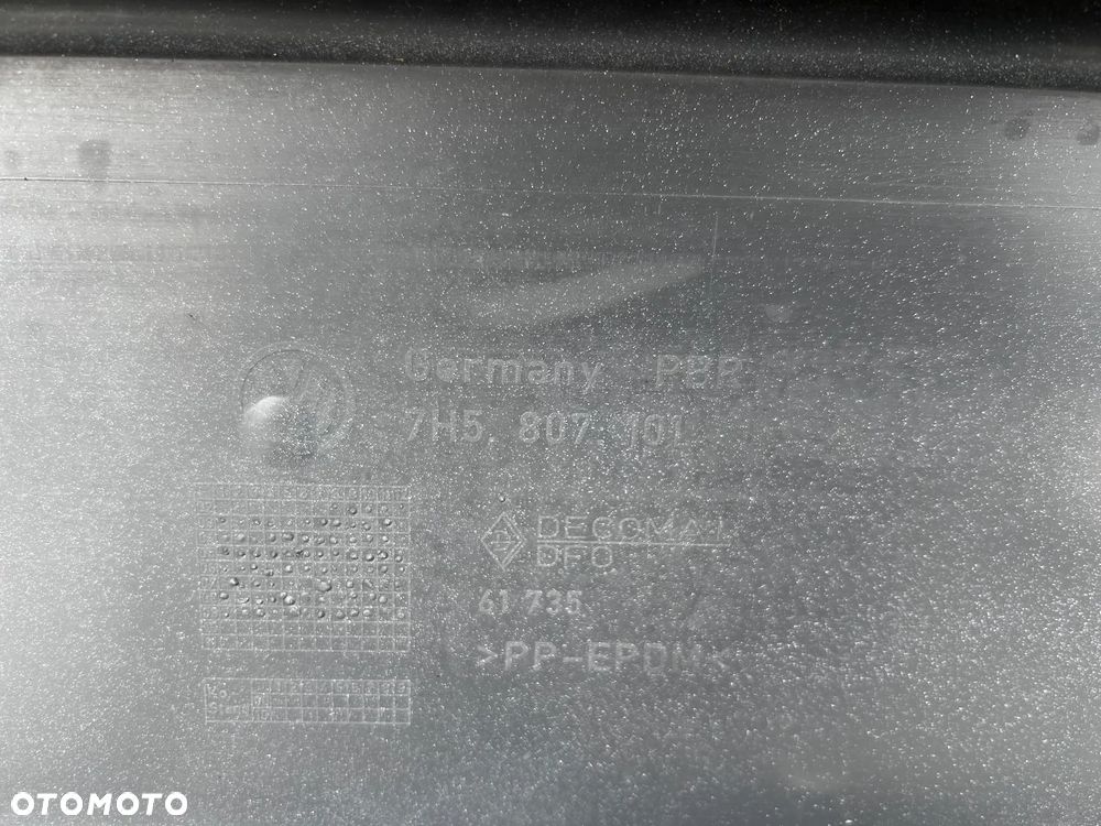 VOLKSWAGEN T5 MULTIVAN 7H5807101 ZDERZAK PRZÓD PRZEDNI - 8