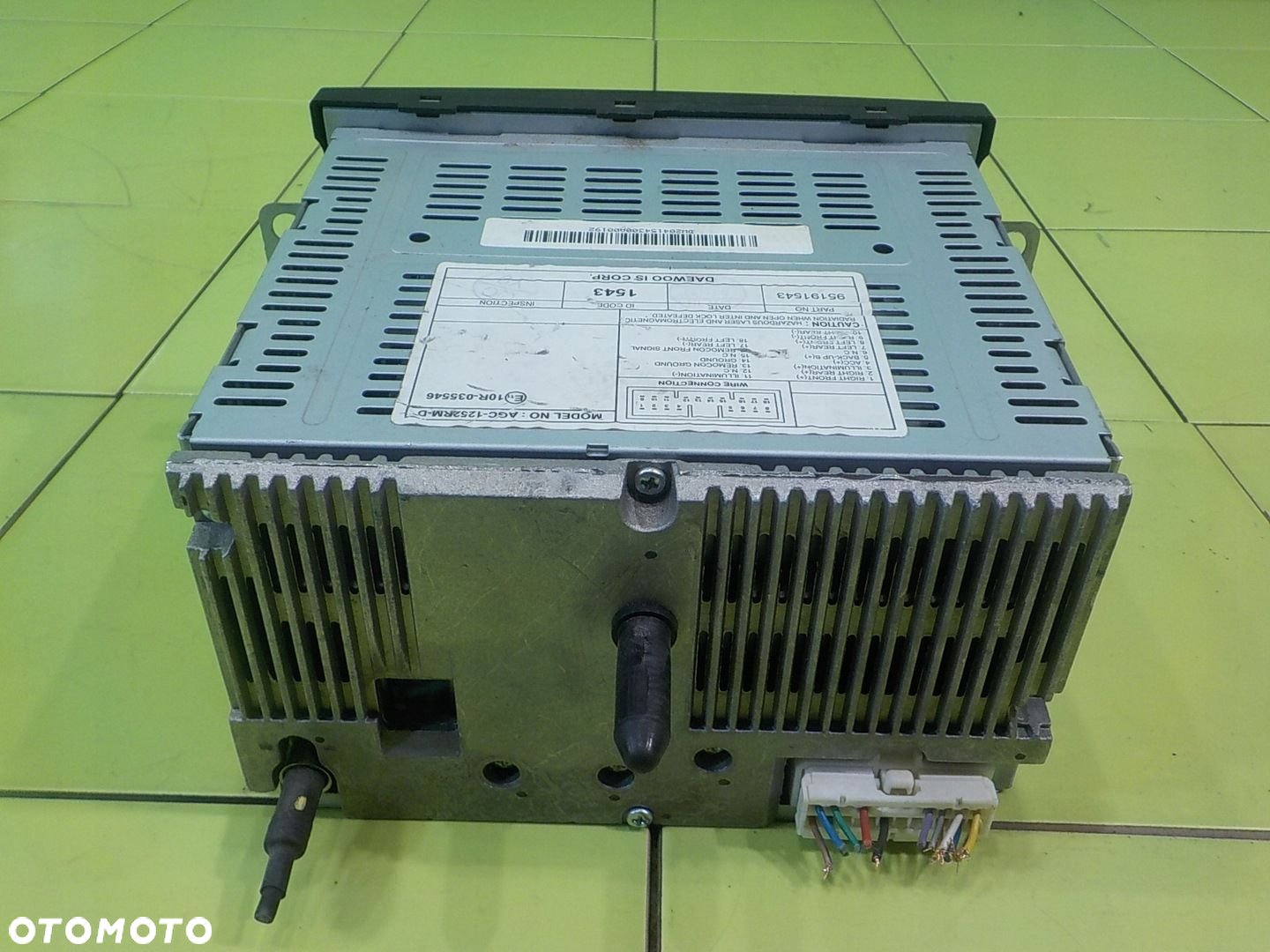 CHEVROLET SPARK M300 II 1.0 B 12r 5D radio CD 95191543 - 4