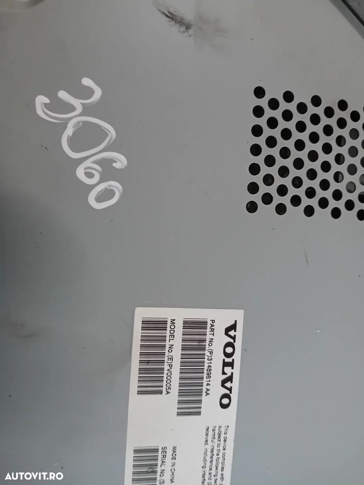 Amplificator Statie Audio Volvo V90 S90 XC60 XC90 Cod 31489614 An 2016-2020 - 5