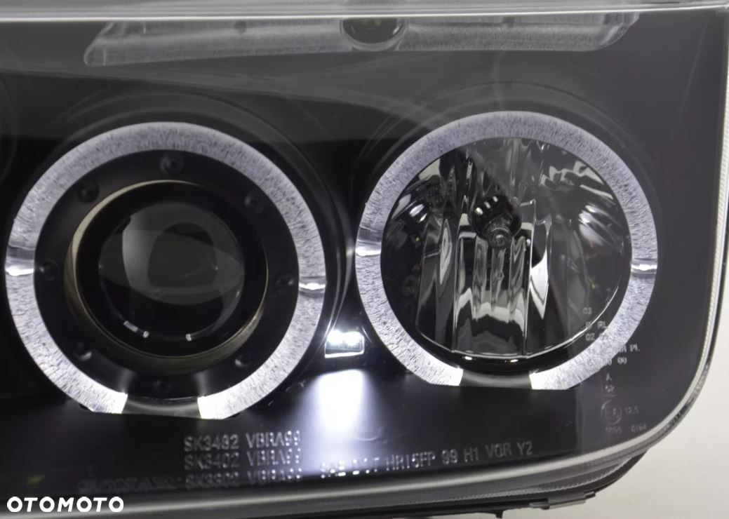 Lampy Reflektory Do VW BORA OD 1998 DO 2005 ROKU Soczewki LED H1 GRATIS - 6