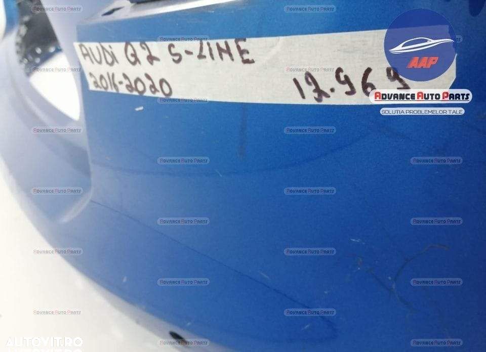 Bara S Line originala cu senzori Audi Q2 1 2016 2017 2018 2019 2020 - 7