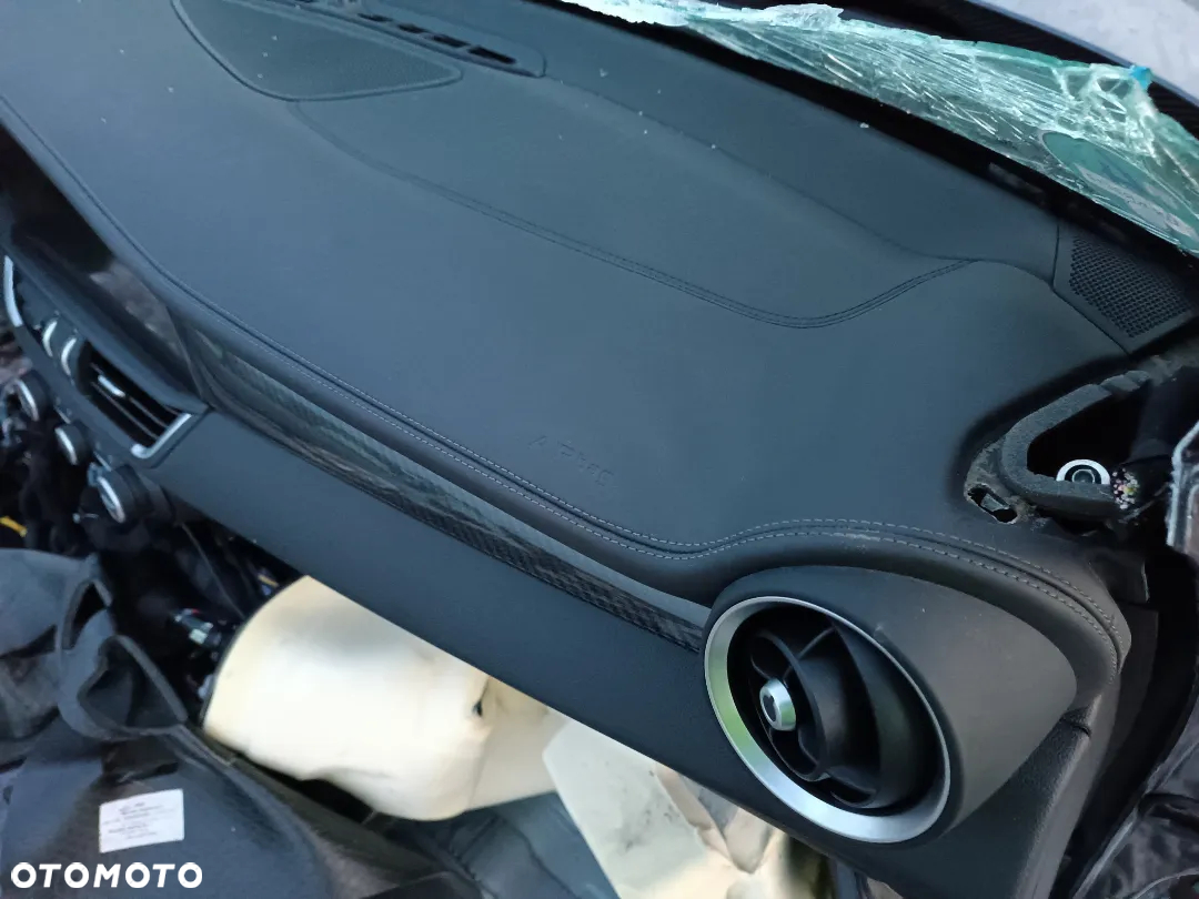 DESKA ROZDZIELCZA KONSOLA ZESTAW AIRBAG ORYGINAŁ ALFA ROMEO Giulia Quadrifoglio V6 Cześci - 3