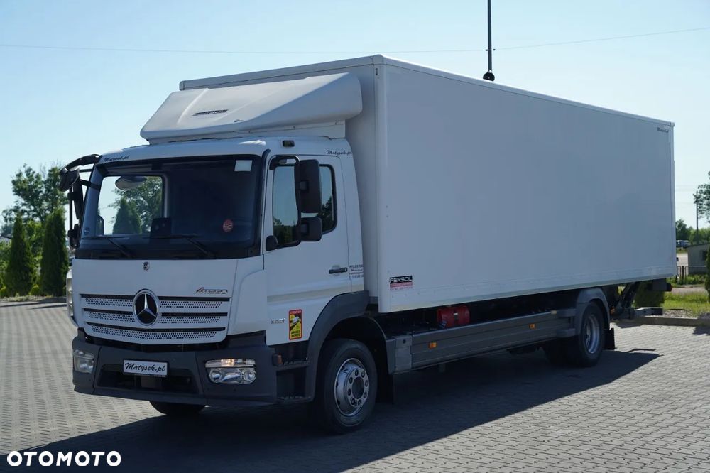 Mercedes-Benz ATEGO 1221 / 4X2 / KONTENER / WINDA DHOLLANDIA - 1 500KG / AUTOMAT / EURO 6 - 2
