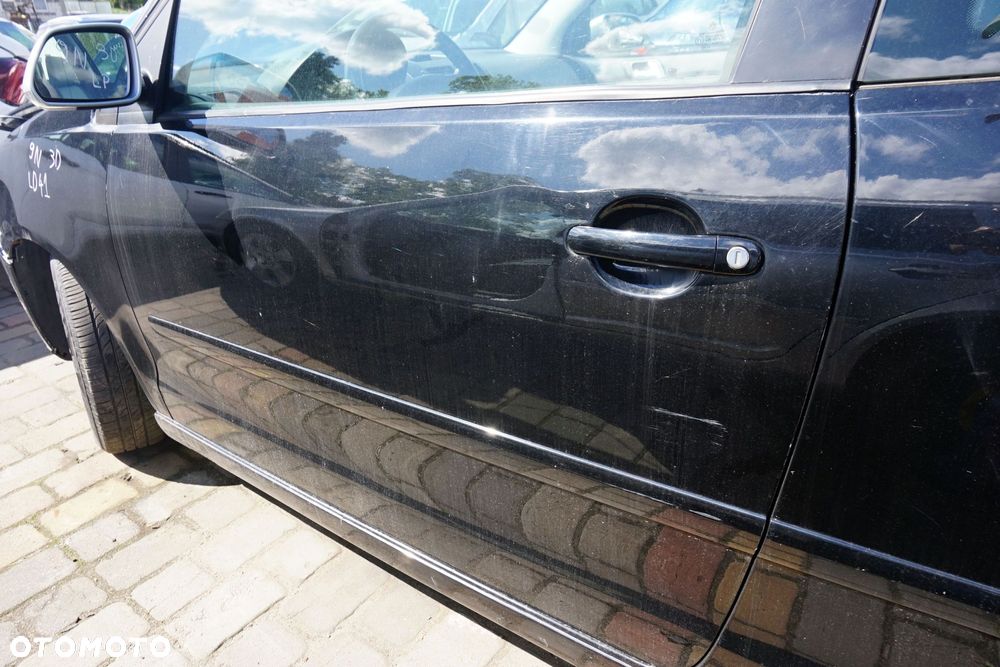 DRZWI PRZEDNIE LEWE POLO IV 9N LIFT 3D HB L041  CZARNY VOLKSWAGEN 2004-2009 - 2