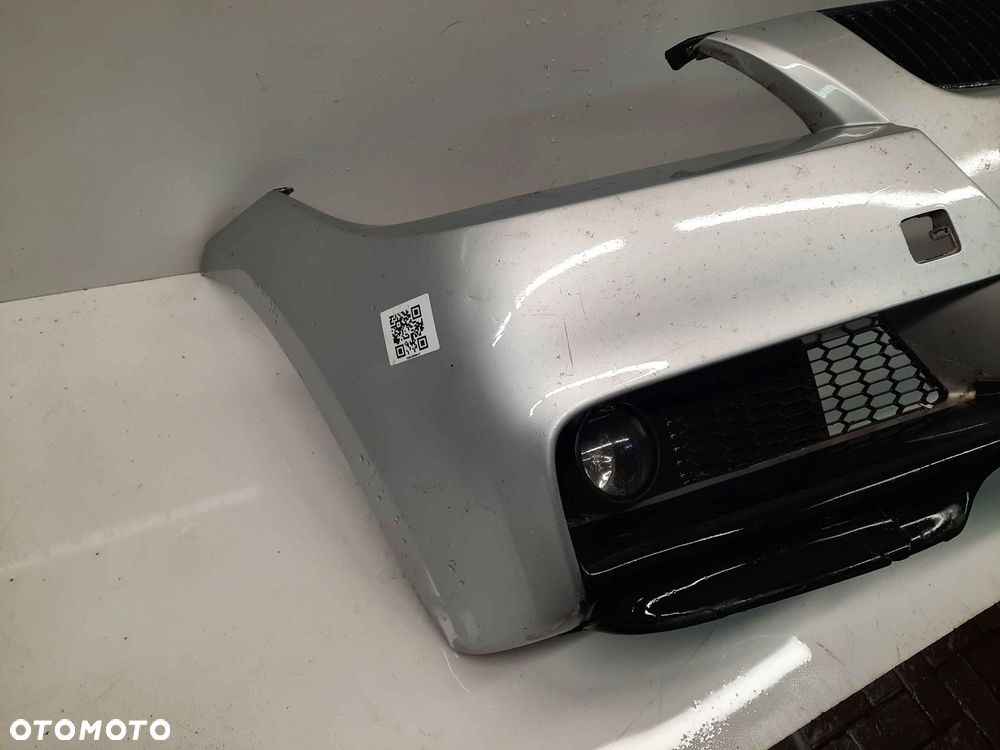 ^ ZDERZAK PRZÓD PRZEDNI BMW E90 E91 LIFT FL M PAKIET ///M TITANSILBER SREBRNY HALOGENY - 6