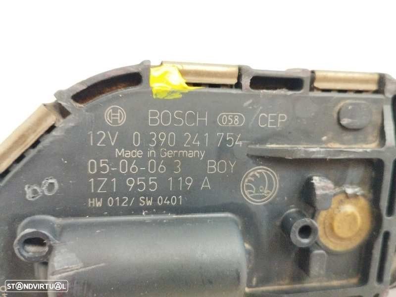 MOTOR LIMPA-VIDROS FRONTAL SKODA OCTAVIA II 2006 -1Z1955119A - 1