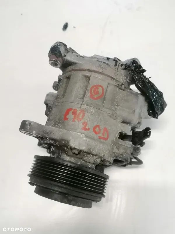 BMW 3 E90 04- 2.0 D - SPRĘŻARKA KLIMATYZACJI 64529225703-01 - 1