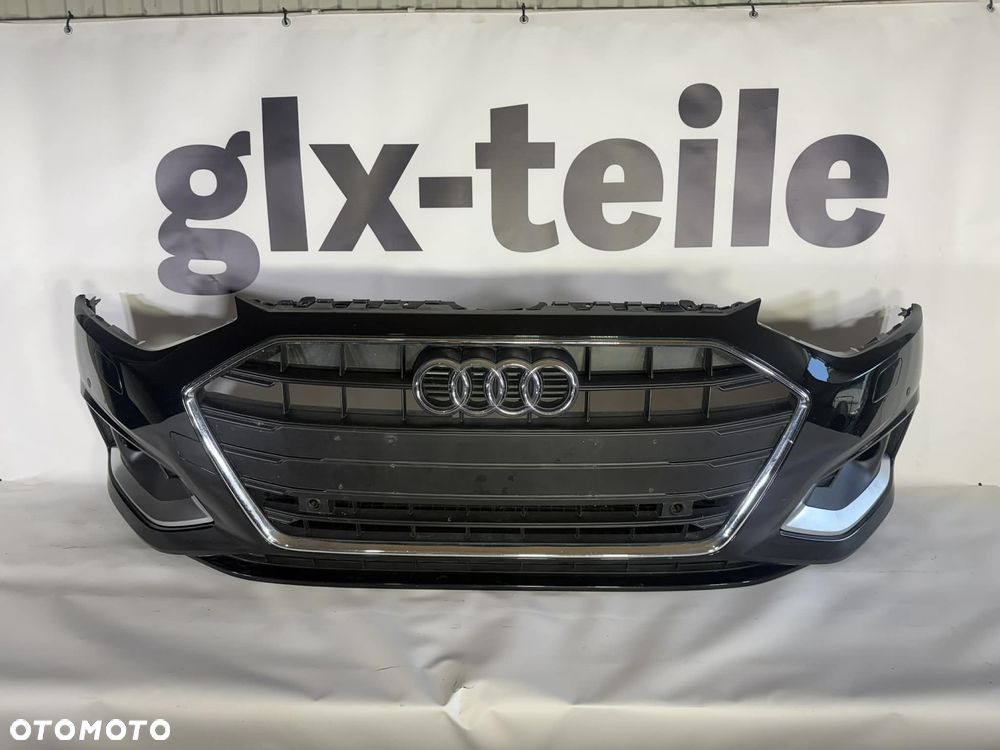 Audi A4 B9 Lift Zderzak Przód Przedni LY9T PDC, Sprysk. 20-24 8W0807437AH - 1