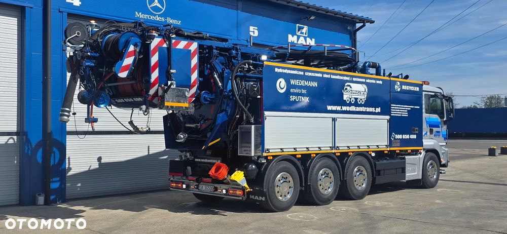 MAN TGS 35.510 WIEDEMAN 12/6m3 kamera SPUTNIK Recykling - 8