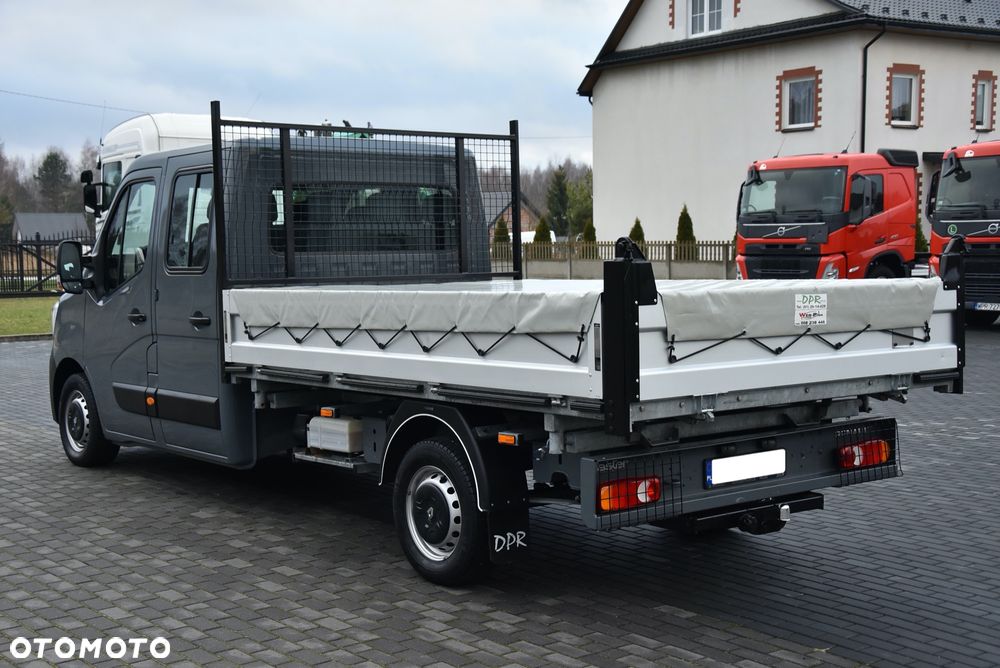 Renault MASTER 2.3 165KM DOKA DUBEL 7 OSÓB / HAK / WYWROTKA 3-STRONNA / NA PODUSZKACH / NAWIGACJA / SERWIS ASO RENAULT DO KOŃCA / SALON PL ! ! ! - 14