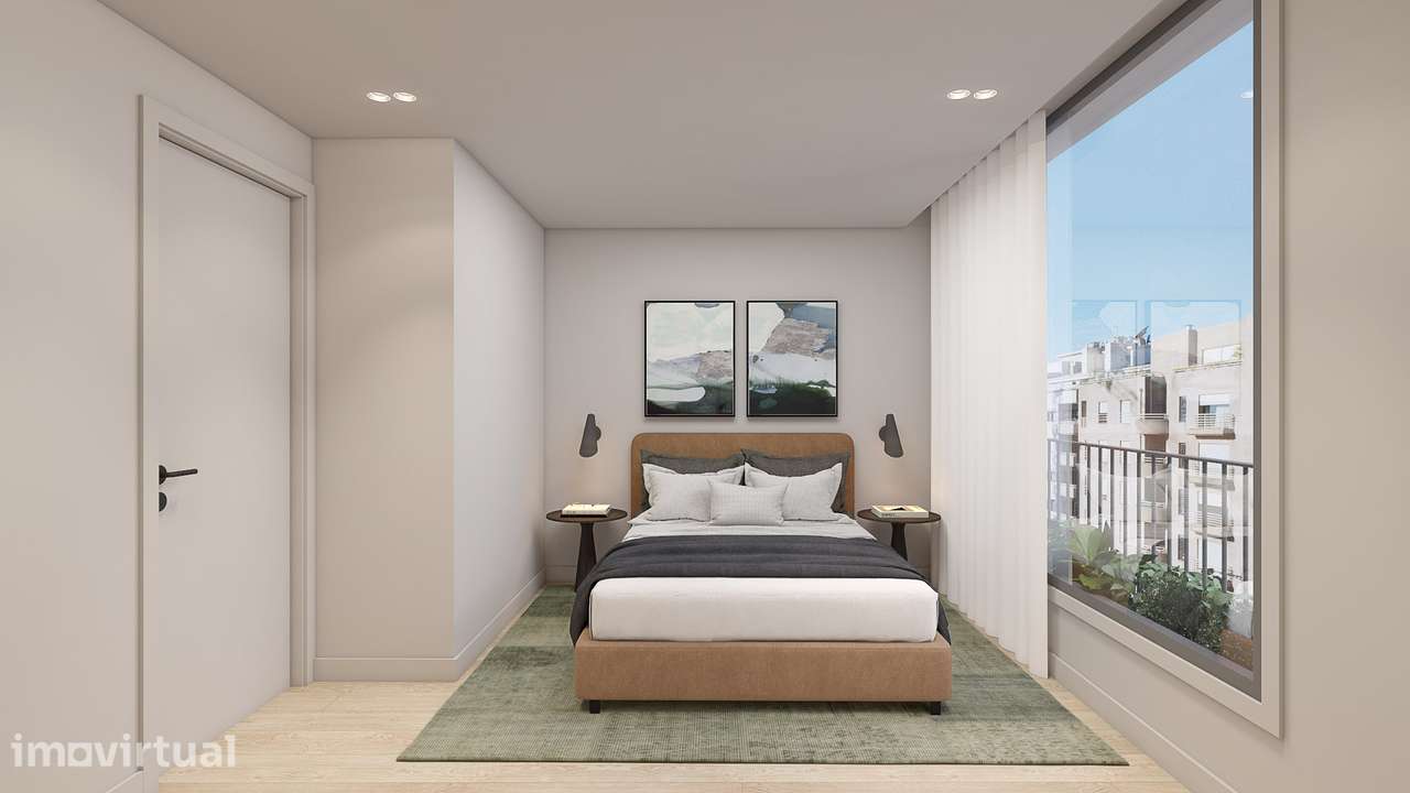 T1 Dúplex Novo c/ Lugar de Garagem em Mafamude (Centro de Gaia) - Grande imagem: 5/31