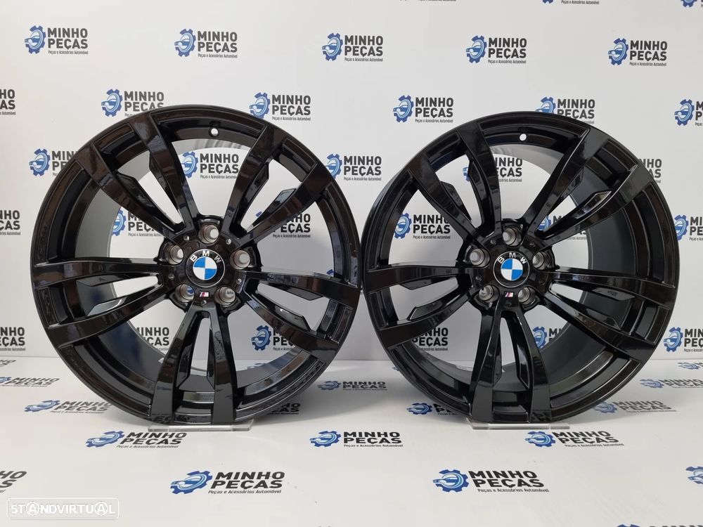 Jantes BMW X6M em 20 Preto Brilho (5x120)