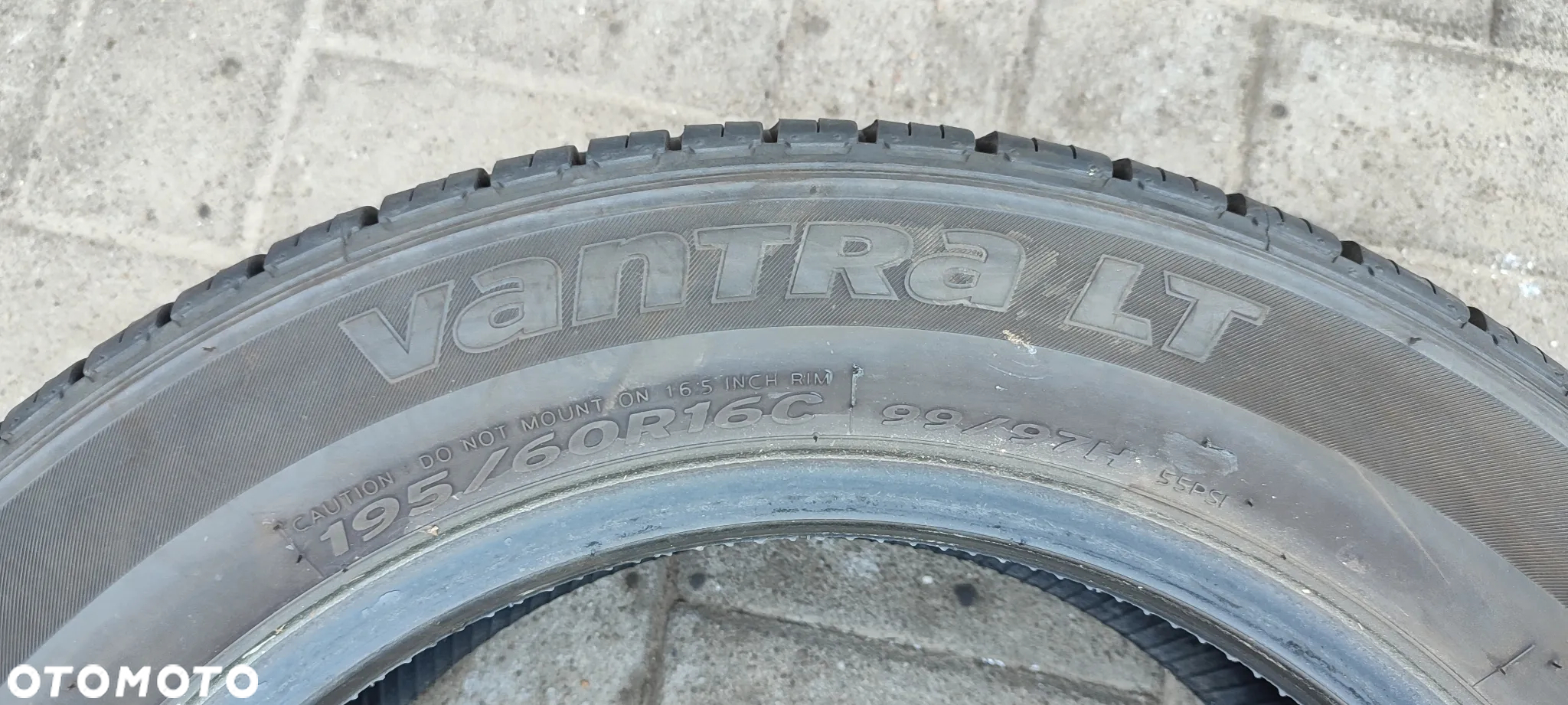 OPONY LETNIE 195/60R16C HANKOOK VANTRA LT (0822) (1120) PARA 2 SZTUKI - 4