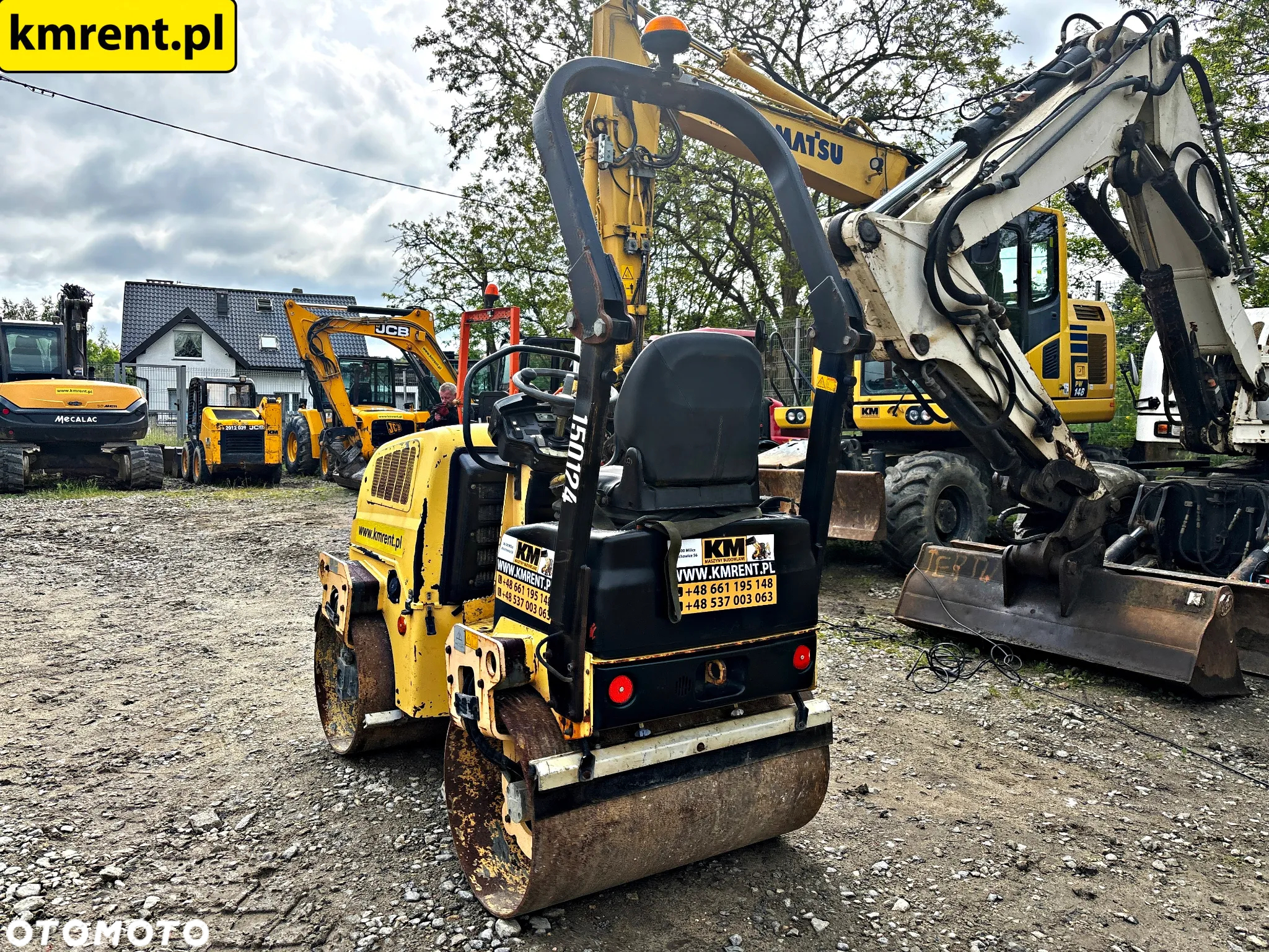 Dynapac CC100010 2007r. | BOMAG BW 80 100 HAMM HD8 - 14