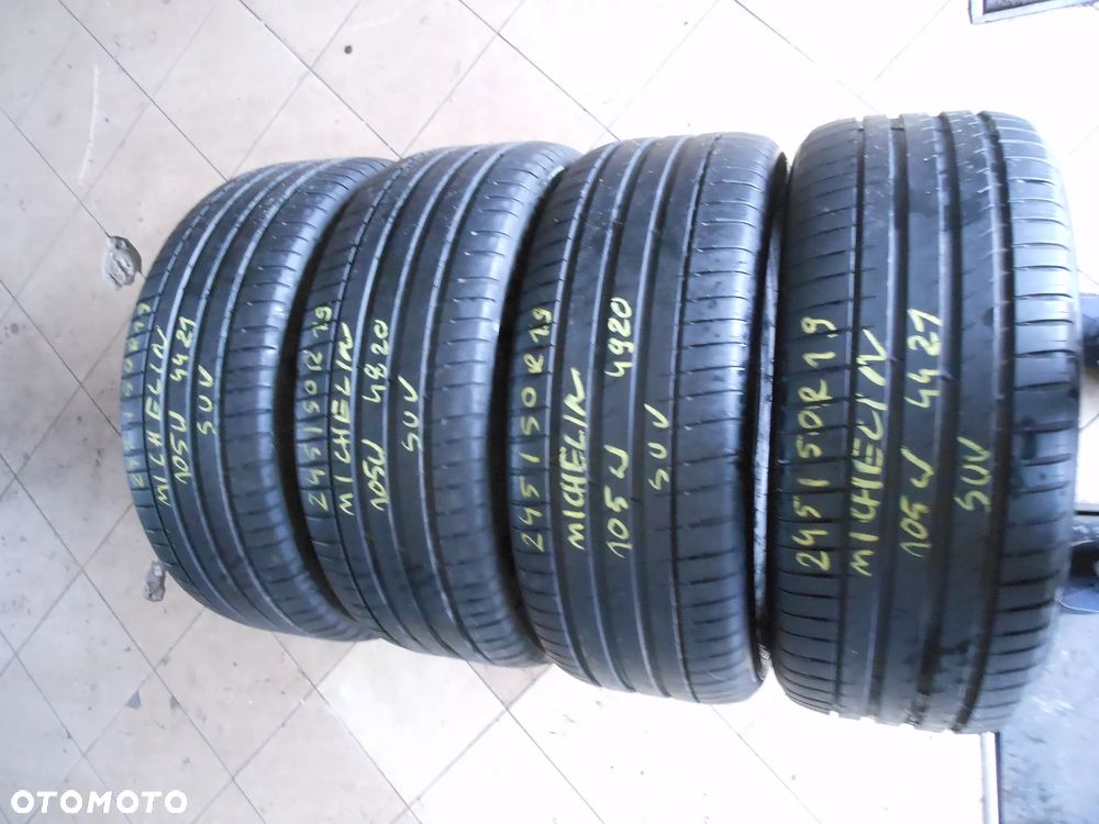 Opony 245/50r19 michelin pilot sport 4 suv 6,4mm lato komplet - 1