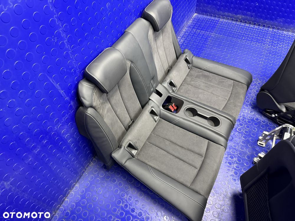 KOMPLET foteli skóra alcantara S-LINE AUDI A5 F5 8W7 CABRIO grzane OEM - 9