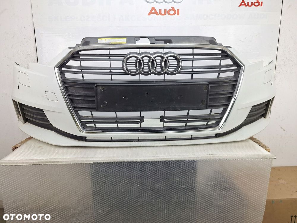 ZDERZAK AUDI A3 8V LIFT SPORTBACK 8V3 8V4 2015-2019 GRILL HB KAMERA DISCTRO - 1