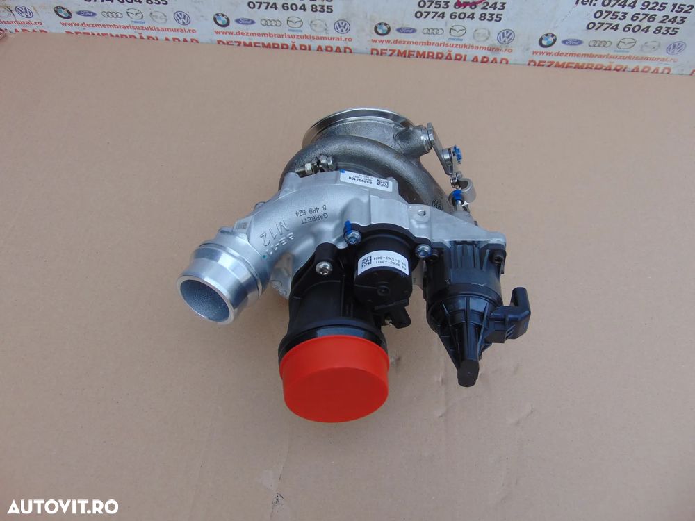 Turbina BMW g20 2.0 benzina g22 g26 g23 g60 g61 g45 cod 8489624 seria 3 seria 5 b48  x3 x4 x6 x5 g06 g05 g61 - 4