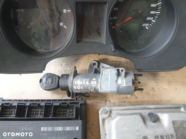 ZESTAW STARTOWY KOMPUTER STACYJKA IMMOBILIZER LICZNIK SEAT IBIZA III CORDOBA II 1.9 SDI 038906012EM - 18