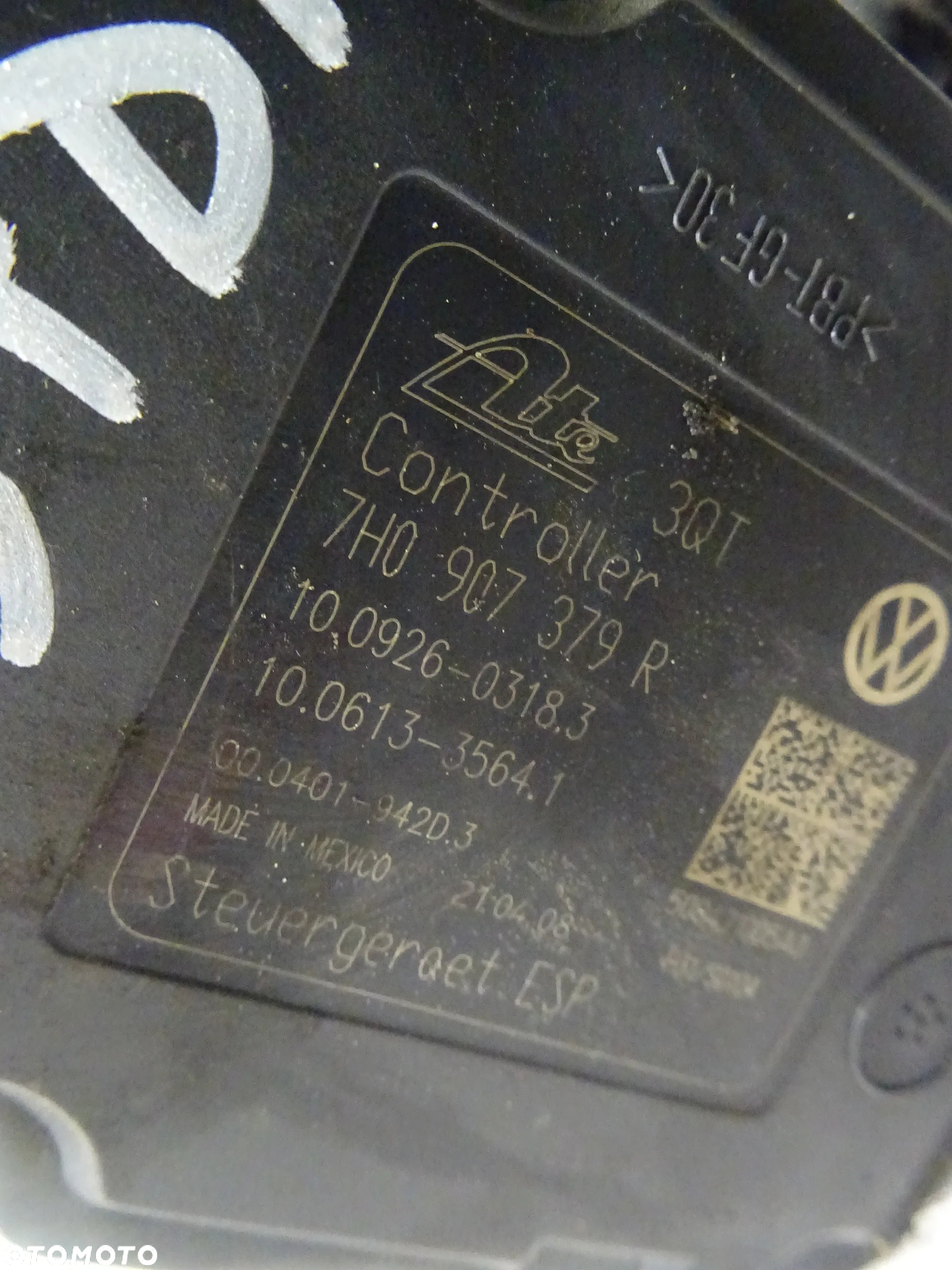 VW TRANSPORTER T5 1.9 TDI POMPA ABS 7H0907379R - 4