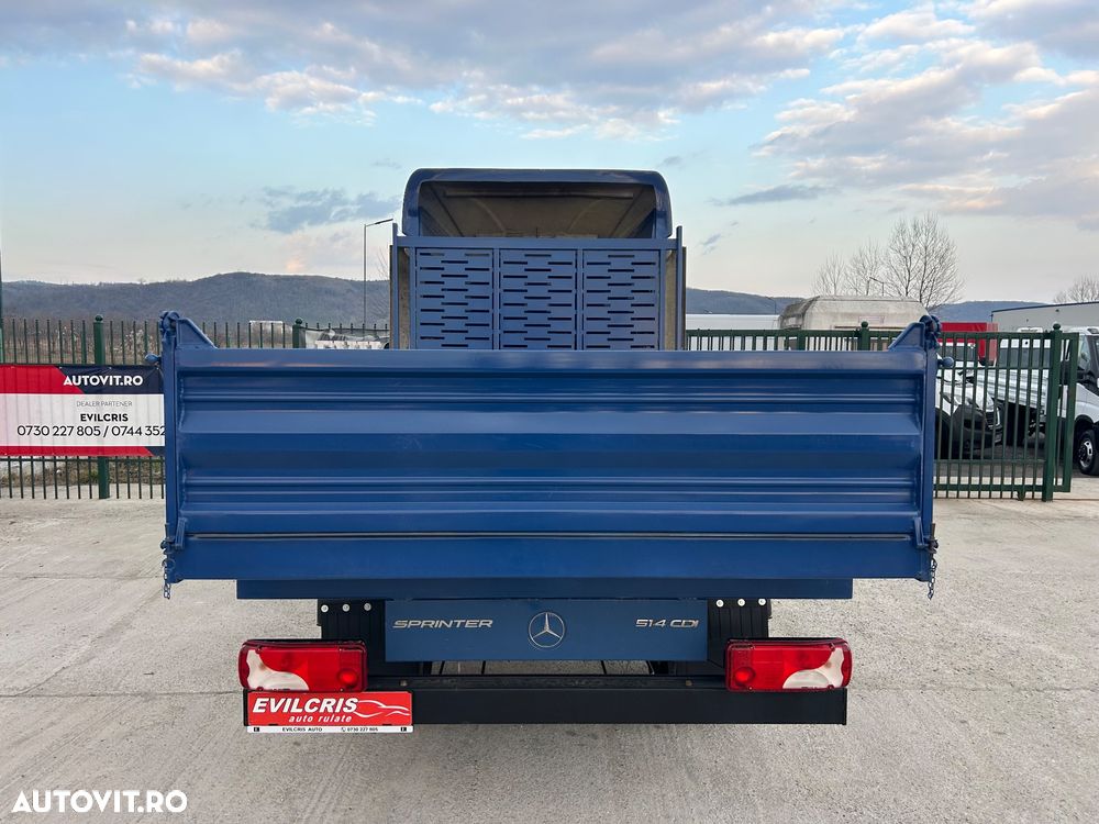 Mercedes-Benz Sprinter BASCULABIL 3 PARTI AXA DUBLA SPATE - 15